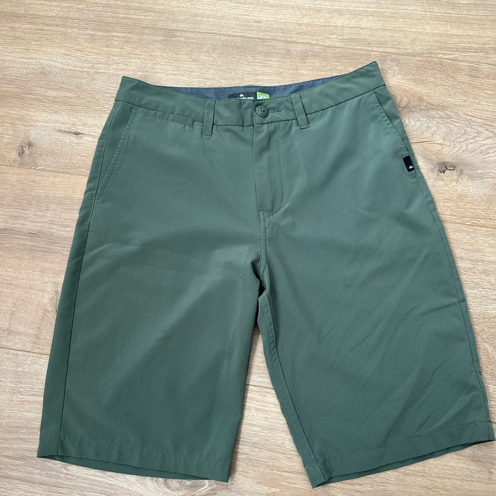 Quiksilver Olive Green Amphibian Shorts